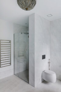 Calacatta Special Marble Patternmatched Bookmatched Honed Bathroom Walls Floors London 2