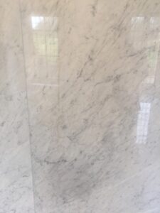 Carrara Marble Bathroom Wall London 2