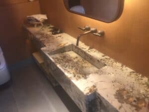 Onyx Bathroom Vanity Countertop Sink London