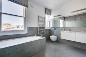 Porcelain Cement Betone Colour Bathroom Cladding Bath Panelling