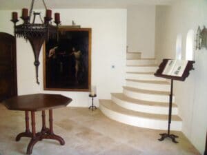 Travertine Marble Floor Step Stairs South France